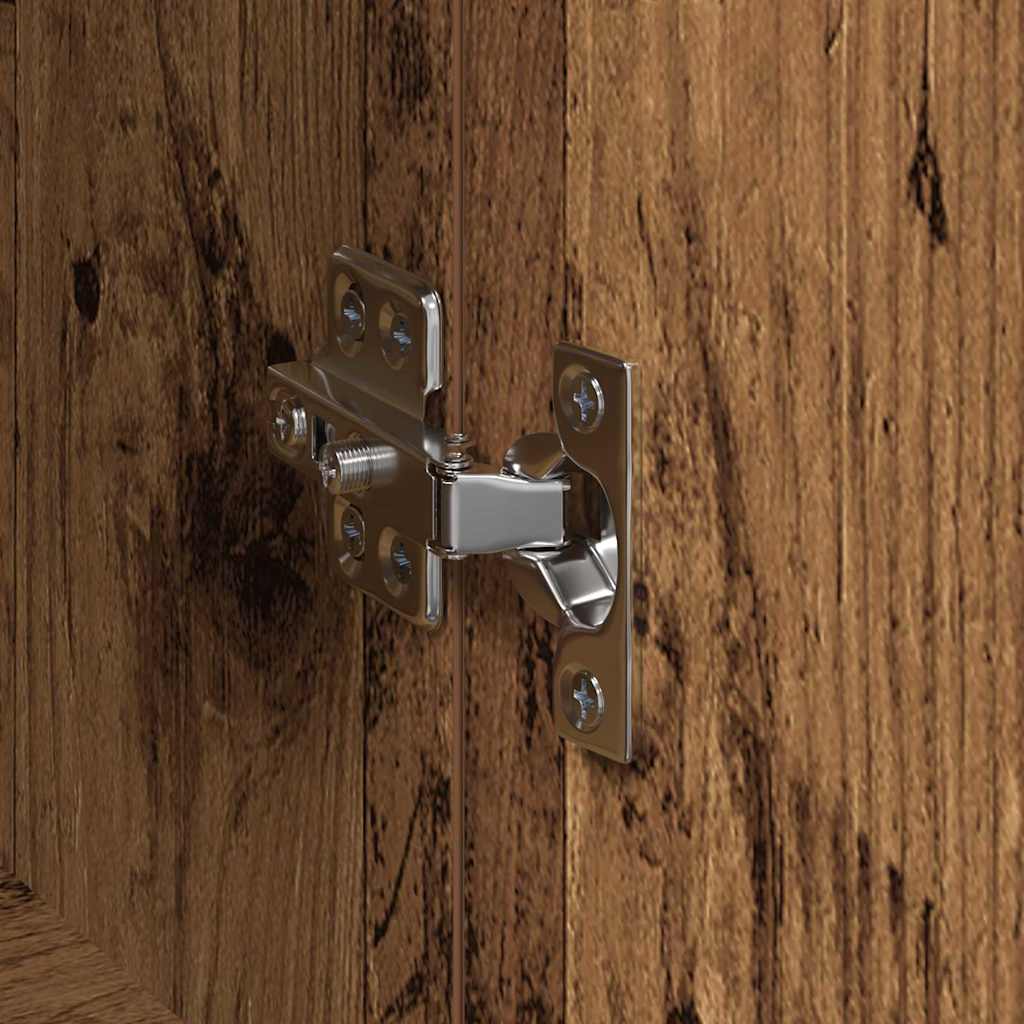 Bufet cu raft cu depozitare cu ușă Maro 60 x 36 x 110 cm Lemn compozit GartenMobel Dekor