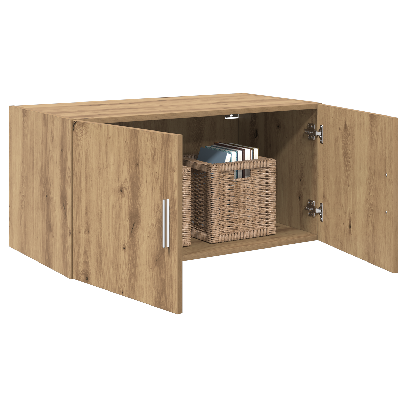 Dulap de perete Pe perete cu ușă stejar artizanal 80 x 42.5 x 40 cm GartenMobel Dekor