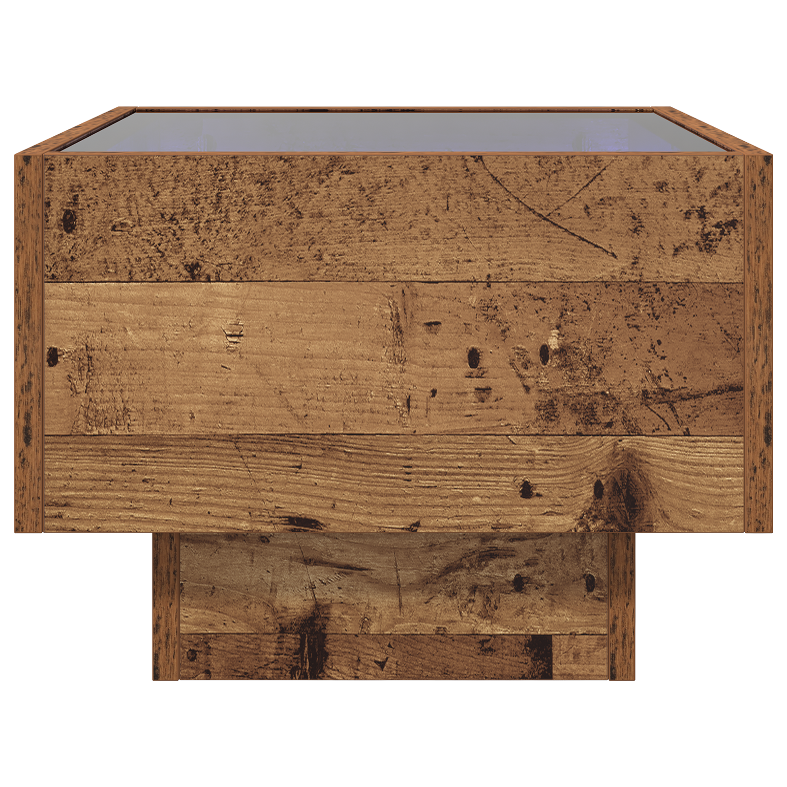 Masă laterală Lemn vechi 40 x 40 x 30 cm Lemn compozit GartenMobel Dekor