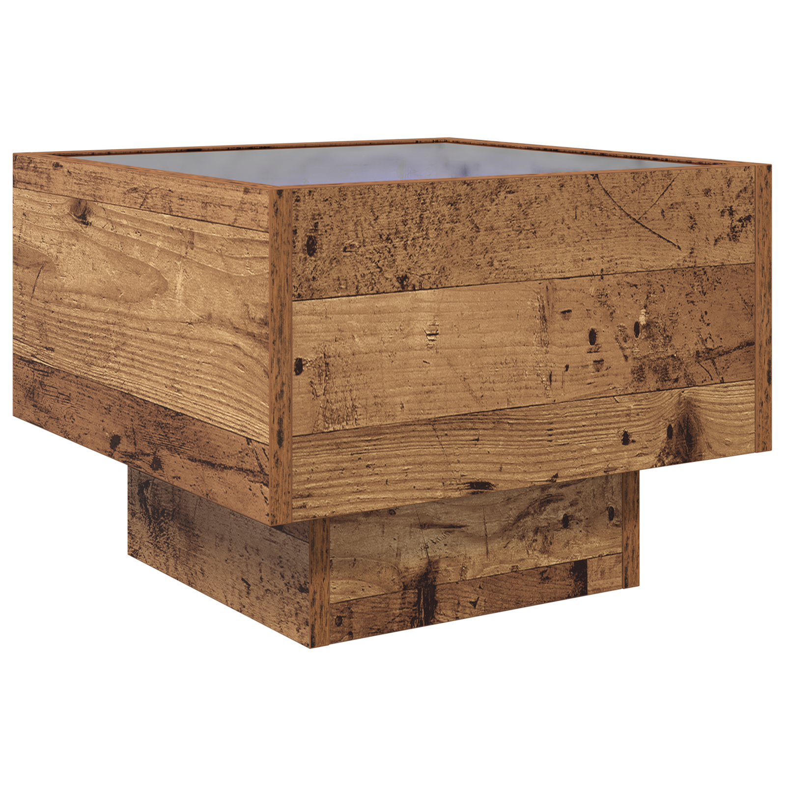 Masă laterală Lemn vechi 40 x 40 x 30 cm Lemn compozit GartenMobel Dekor