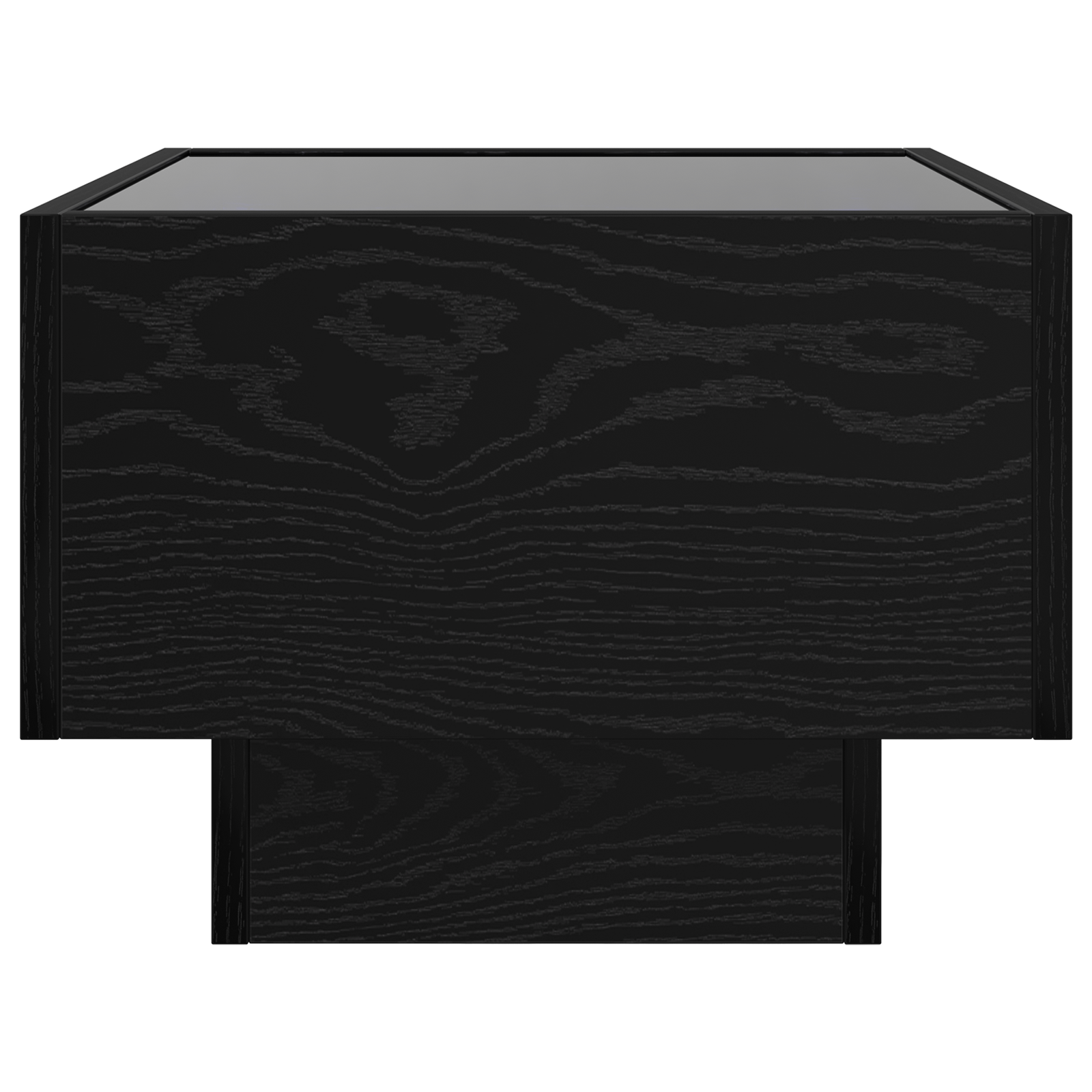 Masă laterală Stejar negru 40 x 40 x 30 cm Lemn compozit GartenMobel Dekor