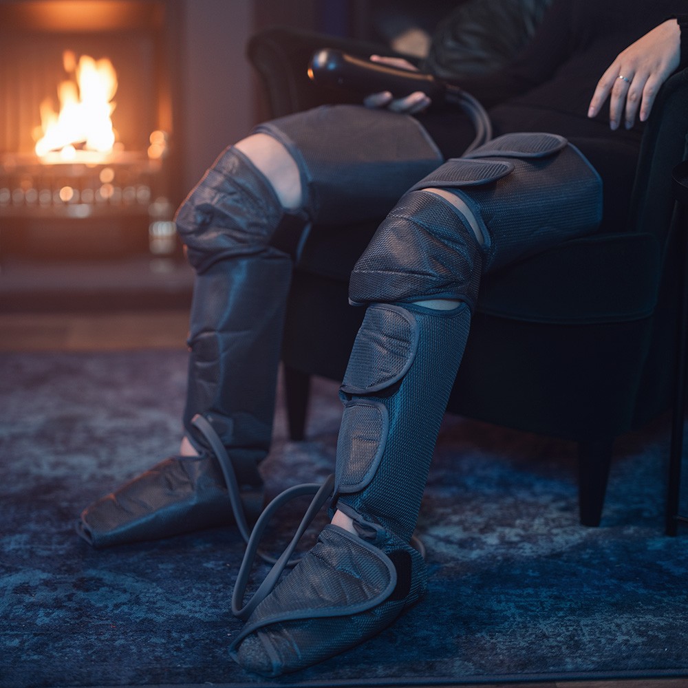 Aparat de Masaj Picioare cu Compresie Aer inSPORTline Beinhowair II FitLine Training