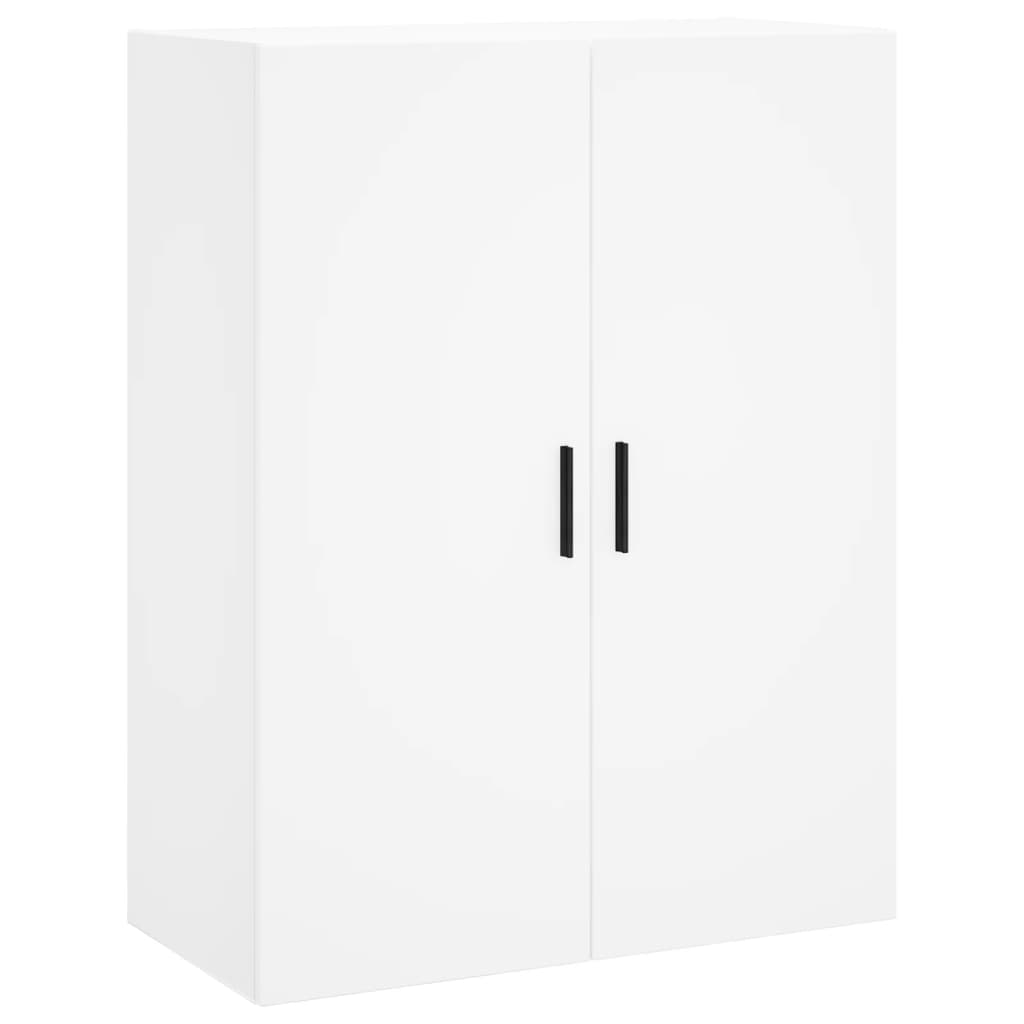 Dulap înalt, alb, 69,5x34x180 cm, lemn compozit GartenMobel Dekor