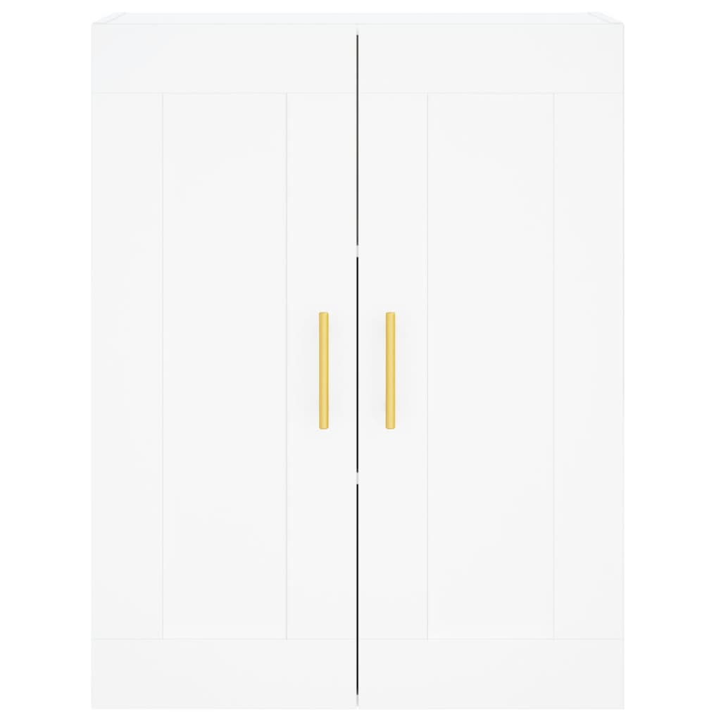 Dulap înalt, alb, 69,5x34x180 cm, lemn compozit GartenMobel Dekor