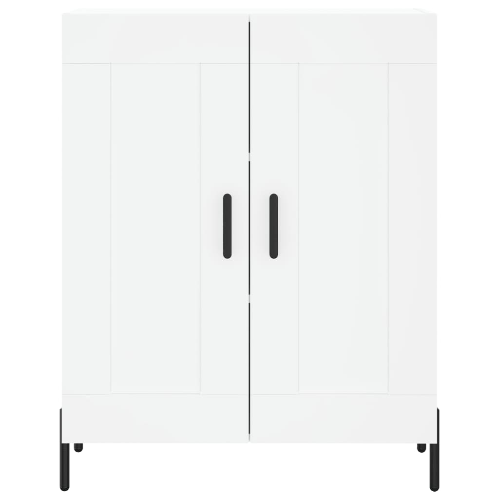 Dulap înalt, alb, 69,5x34x180 cm, lemn compozit GartenMobel Dekor