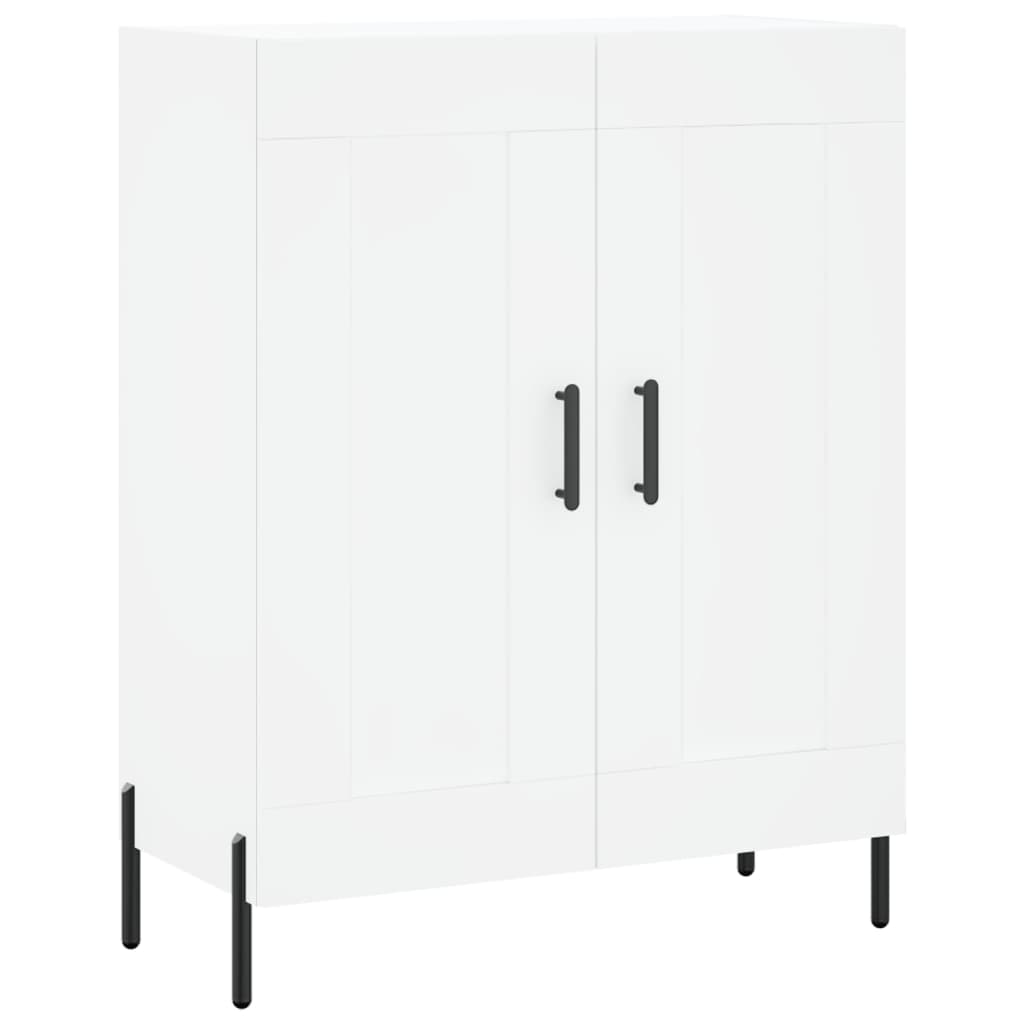 Dulap înalt, alb, 69,5x34x180 cm, lemn compozit GartenMobel Dekor