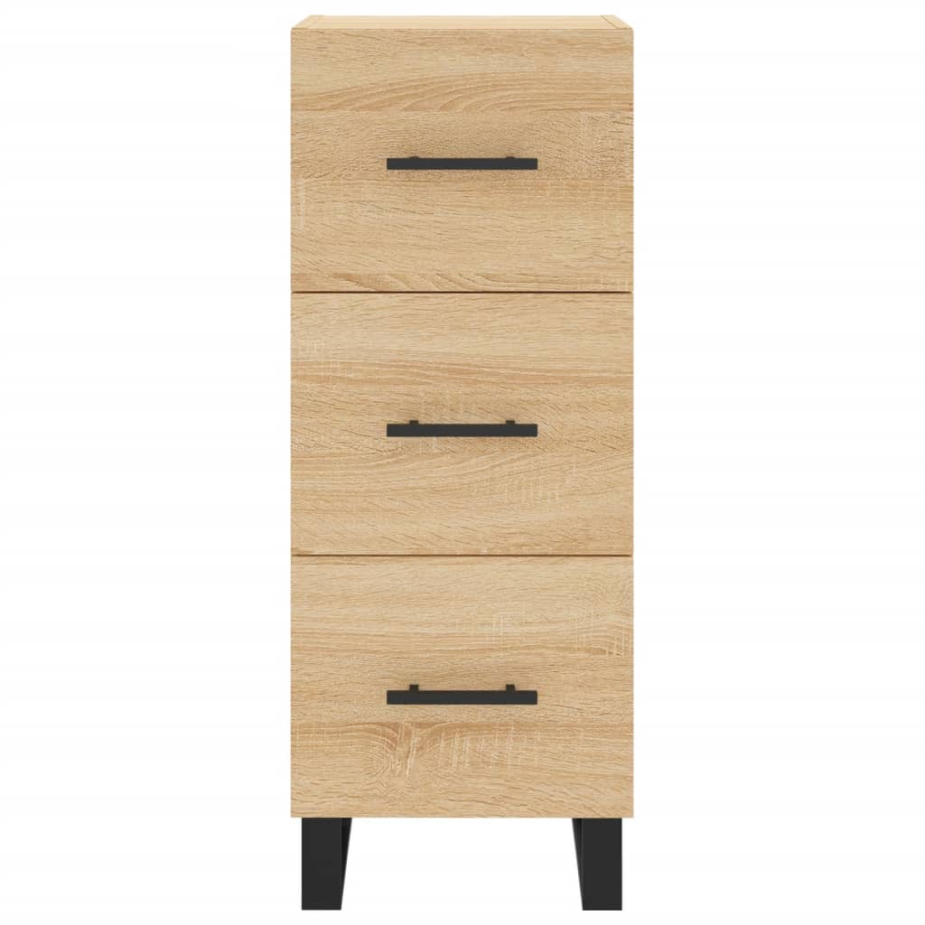 Dulap înalt, stejar sonoma, 34,5x34x180 cm, lemn prelucrat GartenMobel Dekor