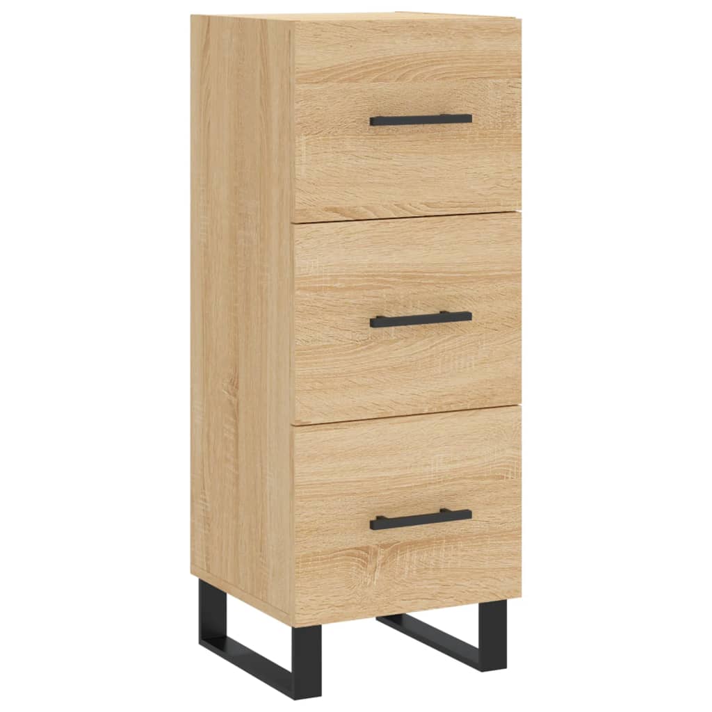 Dulap înalt, stejar sonoma, 34,5x34x180 cm, lemn prelucrat GartenMobel Dekor