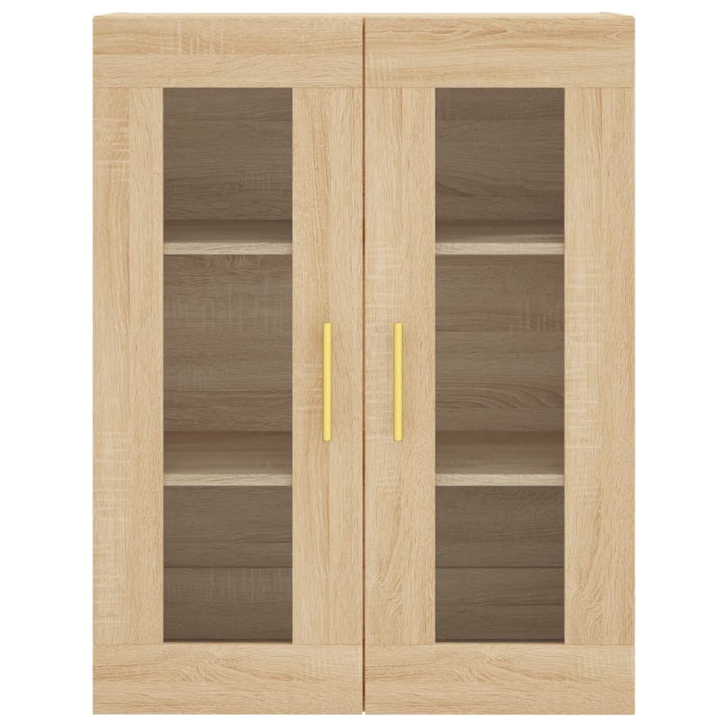 Dulap înalt, stejar sonoma, 69,5x34x180 cm, lemn compozit GartenMobel Dekor