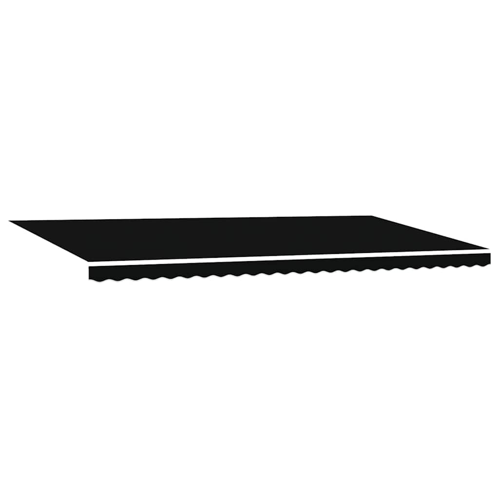 Marchiză retractabilă Negru 600 × 300 cm Negru GartenMobel Dekor
