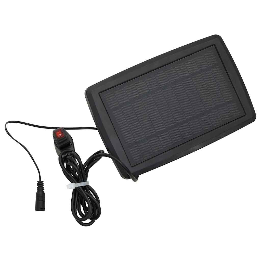 Marchiză retractabilă with Manual Negru 600 × 300 cm Negru GartenMobel Dekor