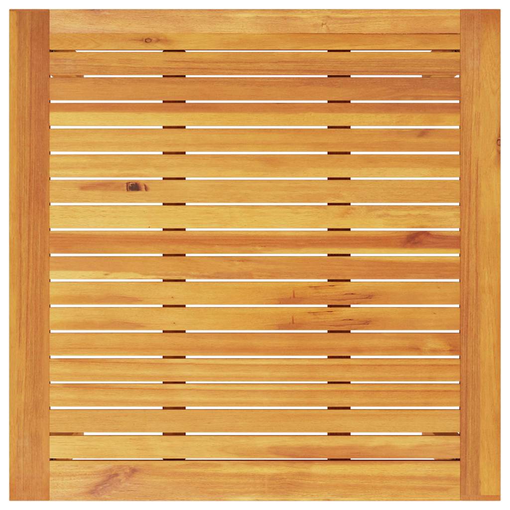 Set de dining pentru grădină 3 pcs Lemn Natural 85 x 85 x 75 cm GartenMobel Dekor