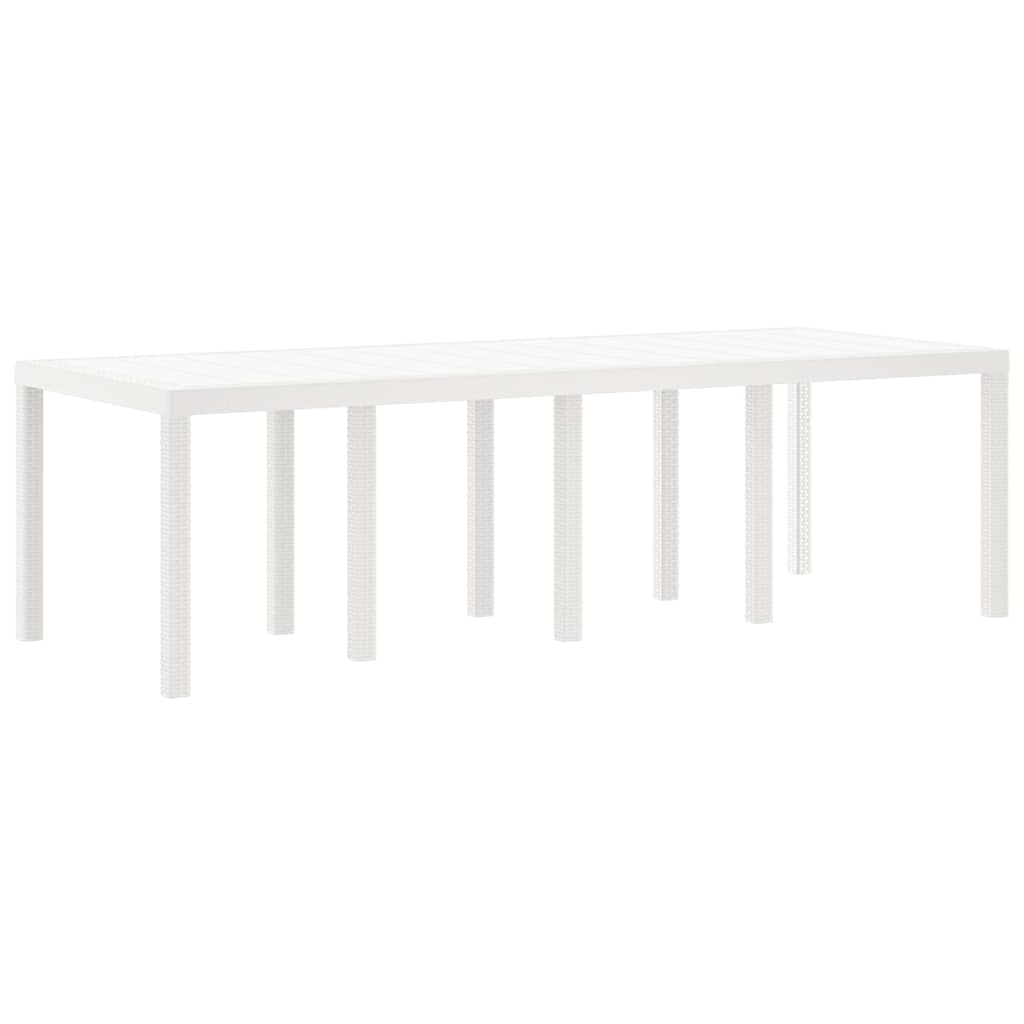 Set Mâncare Grădină 9 pcs Gri deschis 250 x 100 x 73 cm GartenMobel Dekor