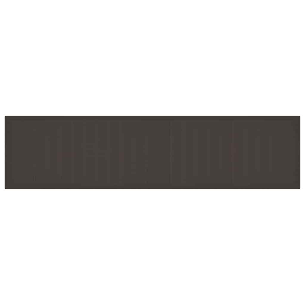 Set mese grădină 15 pcs Maro mare Poliratan GartenMobel Dekor