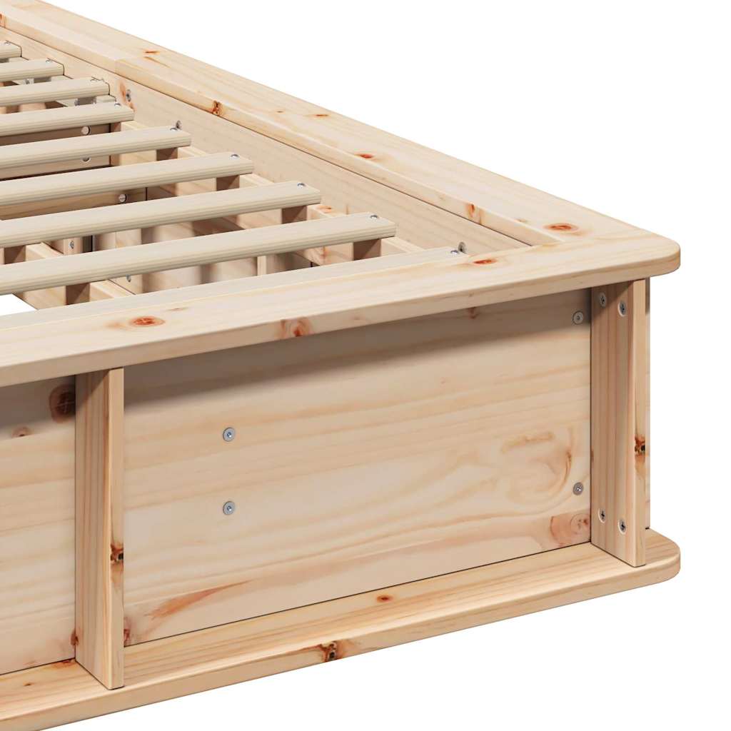 Cadru de pat cu depozitare Maro 180 x 200 cm lemn GartenMobel Dekor