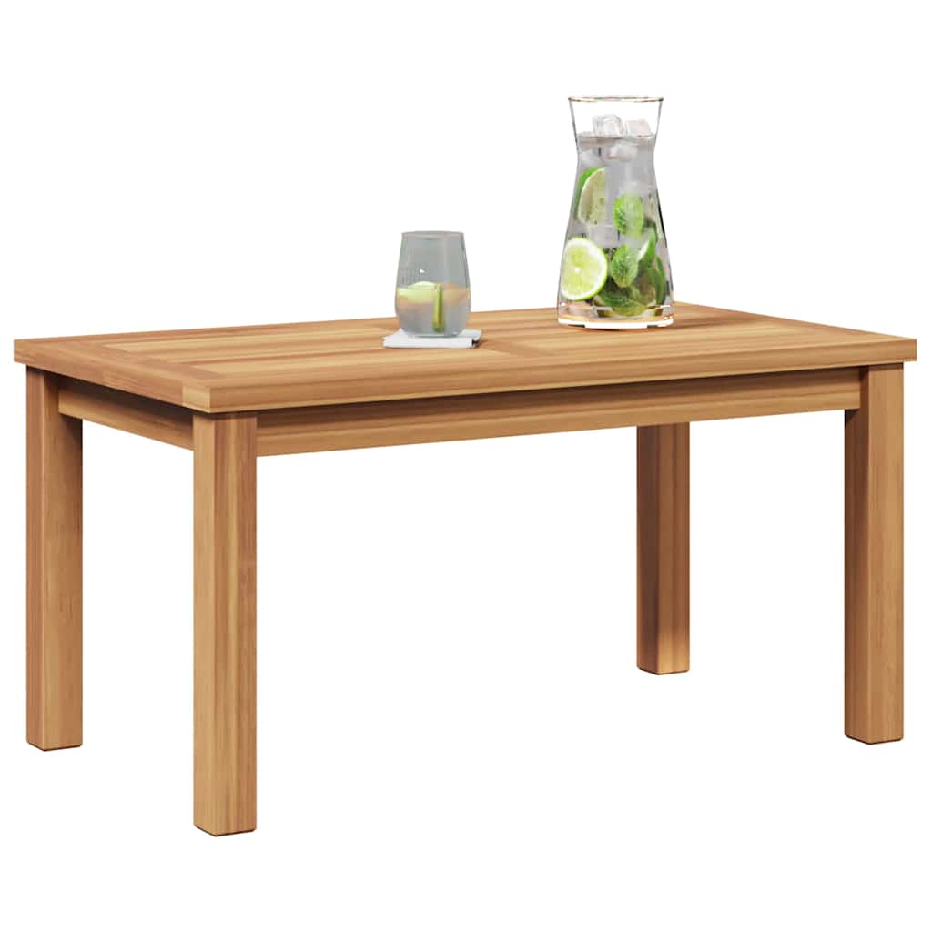 Masă de cafea Maro 70 x 40 x 36 cm Lemn masiv de tec GartenMobel Dekor
