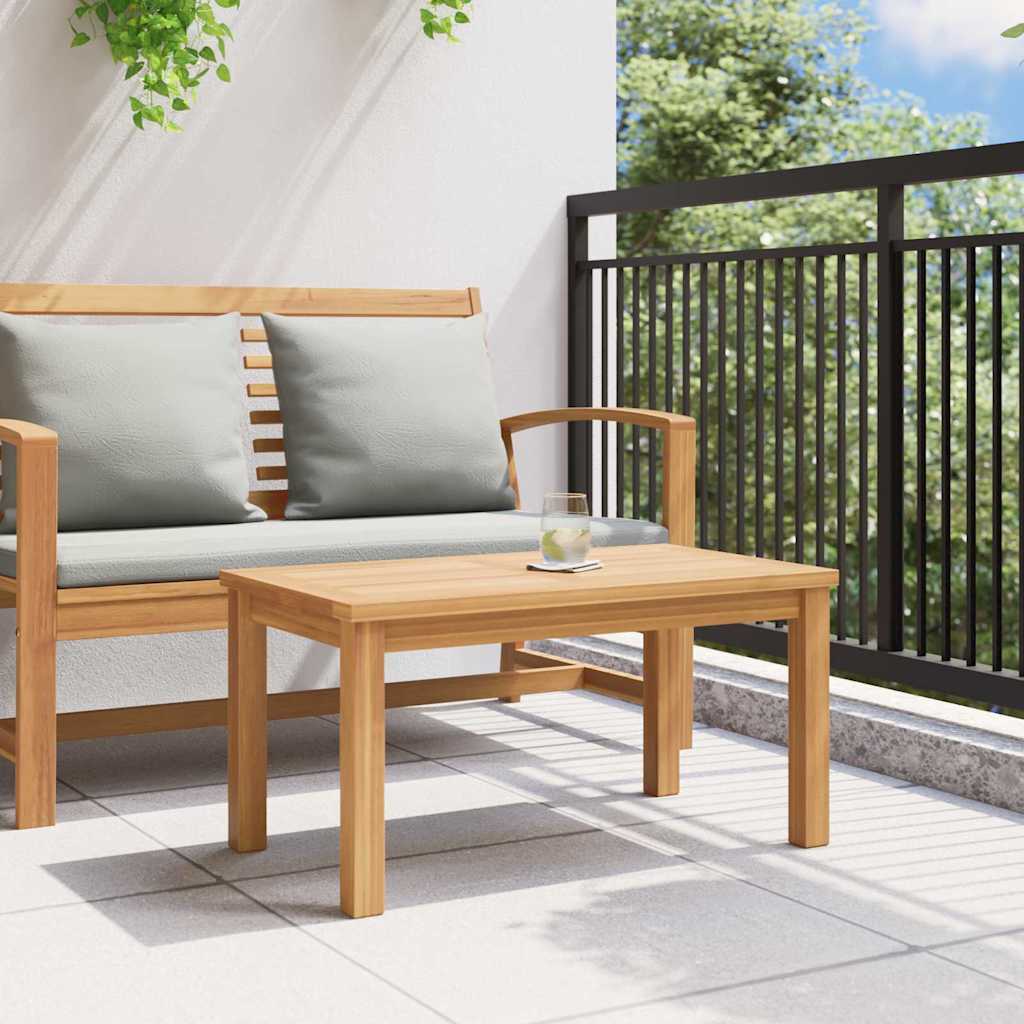 Masă de cafea Maro 70 x 40 x 36 cm Lemn masiv de tec GartenMobel Dekor