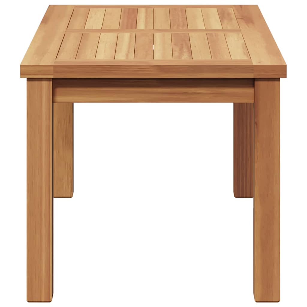 Masă de cafea Maro 70 x 40 x 36 cm Lemn masiv de tec GartenMobel Dekor