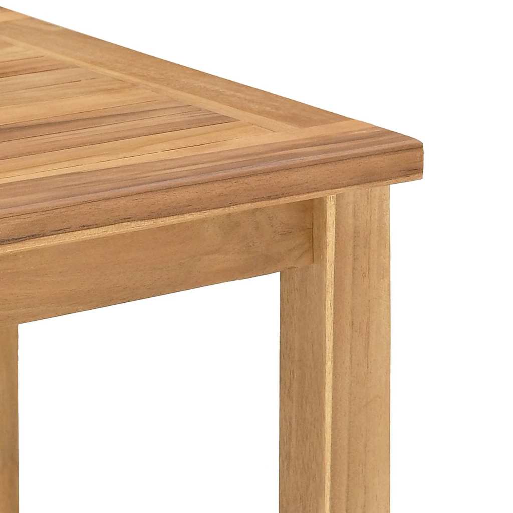Masă de cafea Maro 85 x 85 x 45 cm Lemn masiv de tec GartenMobel Dekor