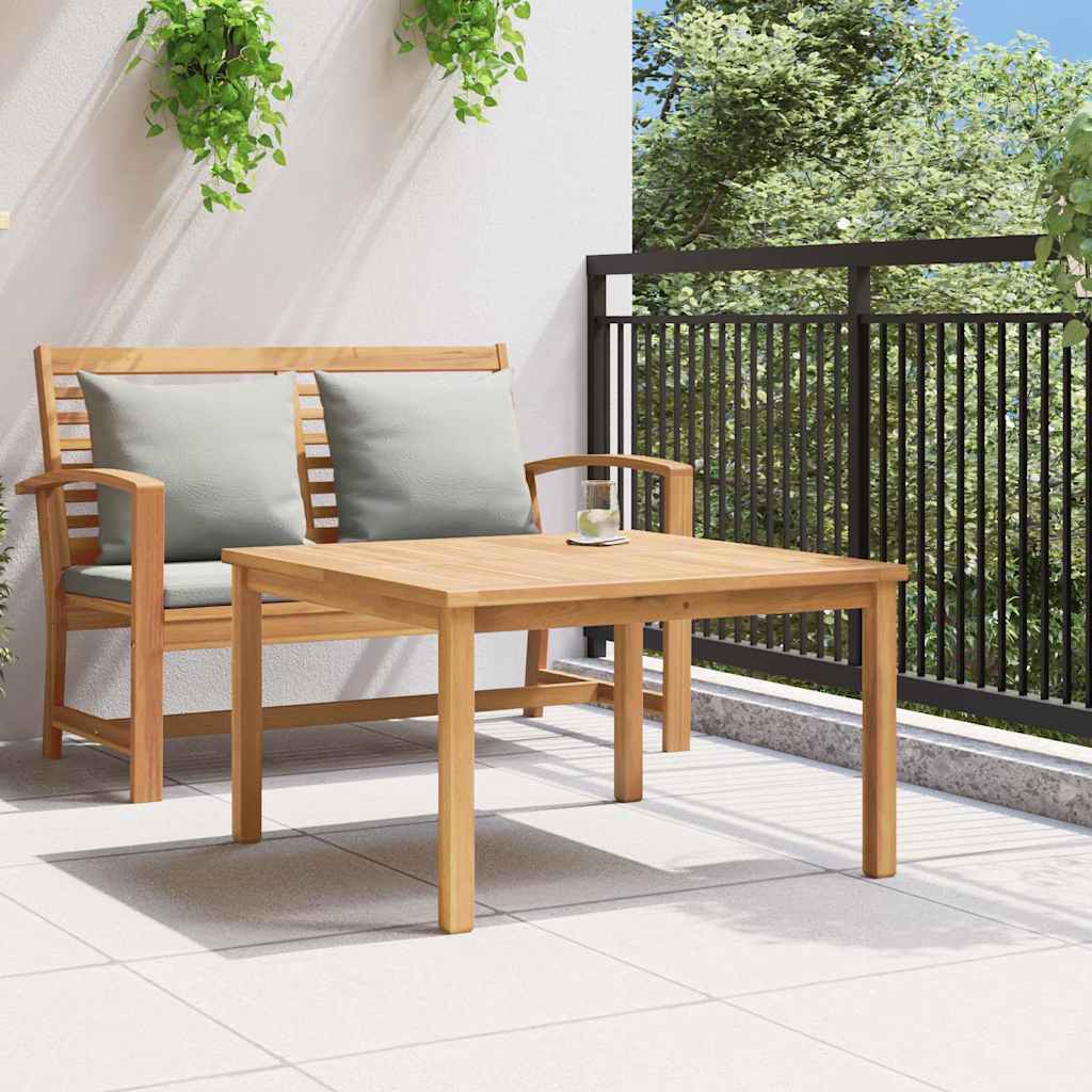 Masă de cafea Maro 85 x 85 x 45 cm Lemn masiv de tec GartenMobel Dekor