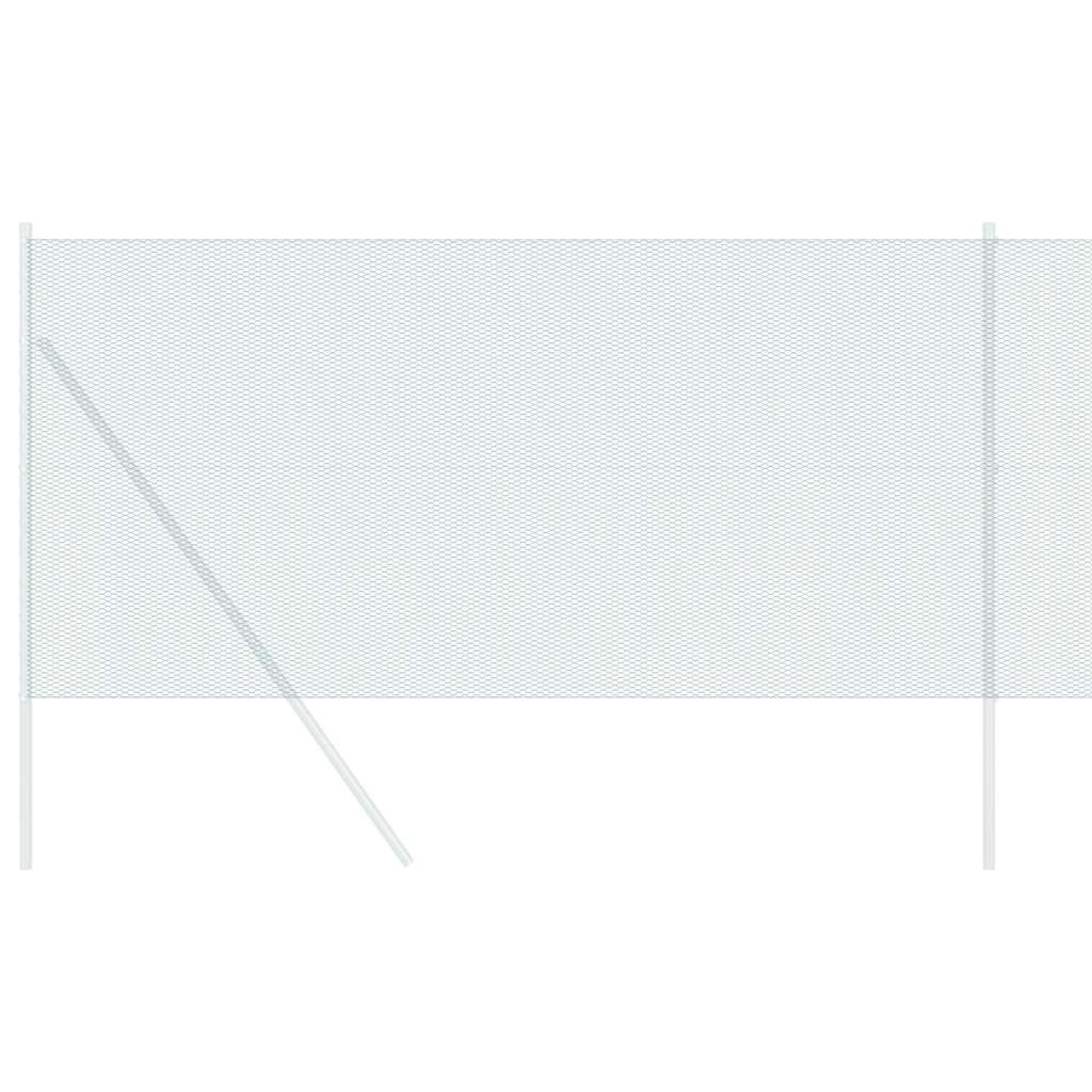 Gard Hexagonal Gri Verde 1.4 x 25 m Oțel GartenMobel Dekor