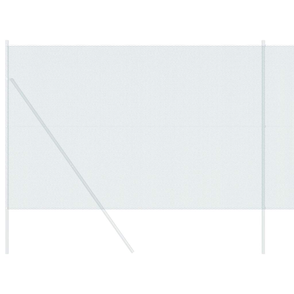 Gard Hexagonal Gri Verde 1.6 x 25 m Oțel GartenMobel Dekor