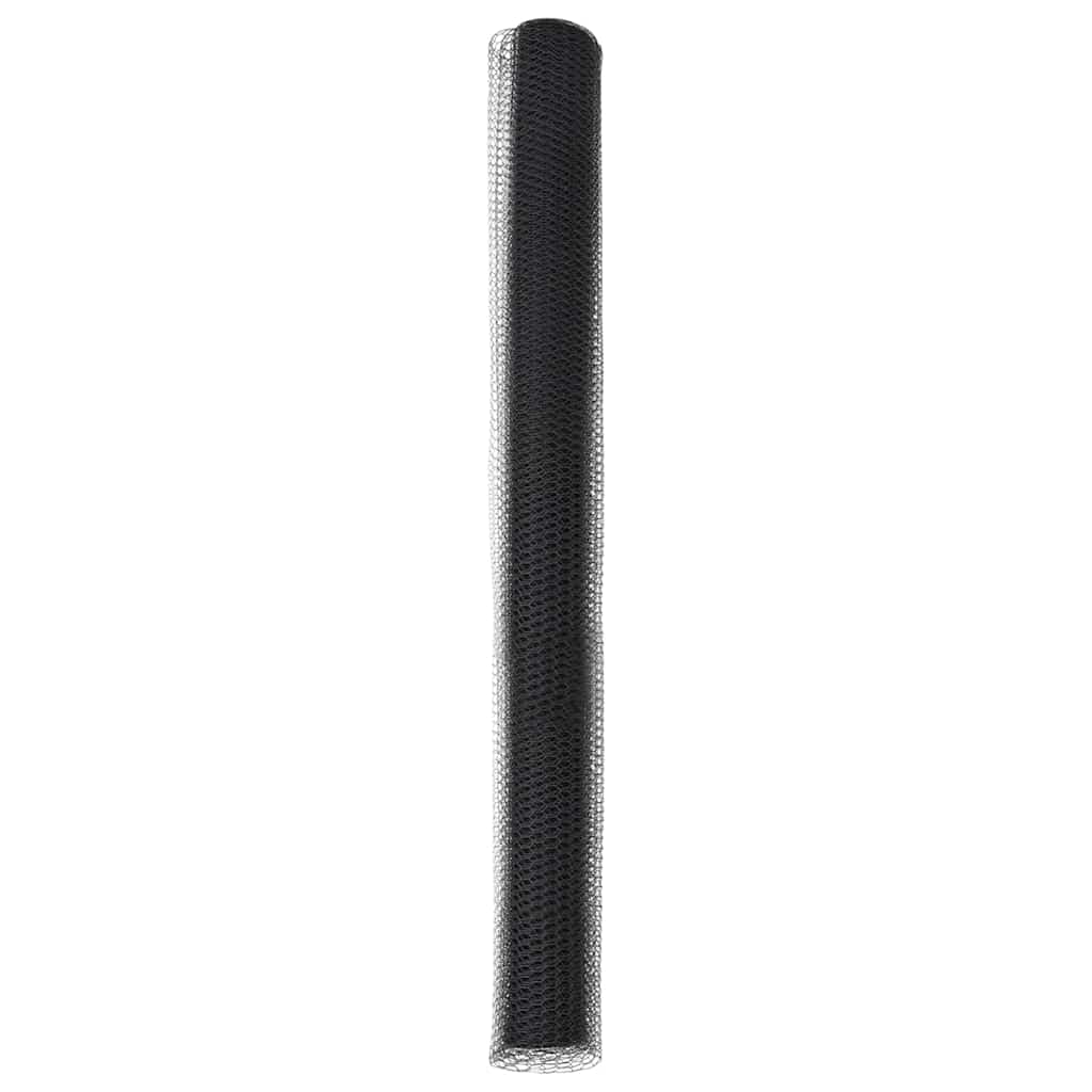 Gard Hexagonal Gri Gri 1.5 x 50 m Oțel GartenMobel Dekor