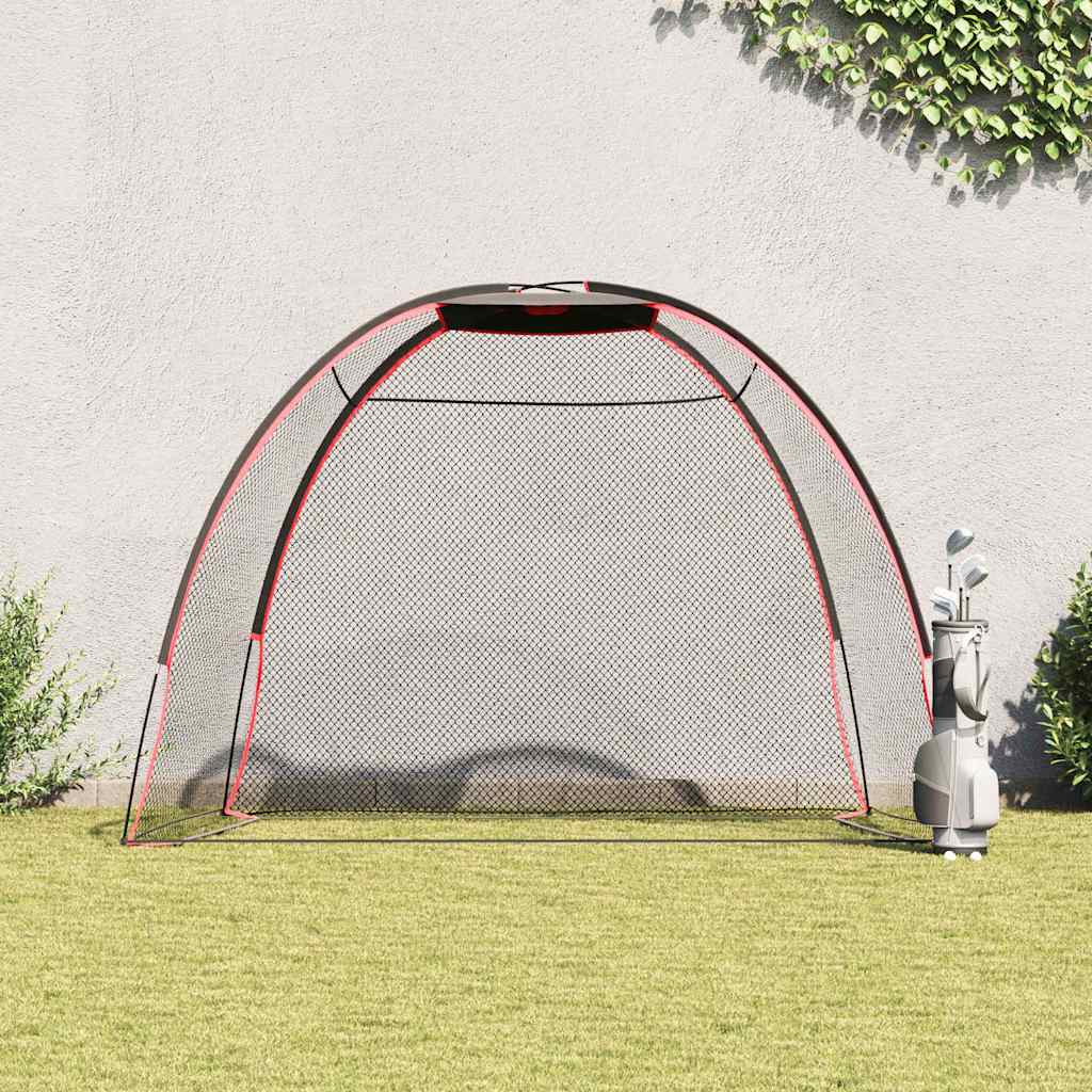 Aparate de antrenament golf Negru 314 x 150 x 206 cm Poliester GartenMobel Dekor