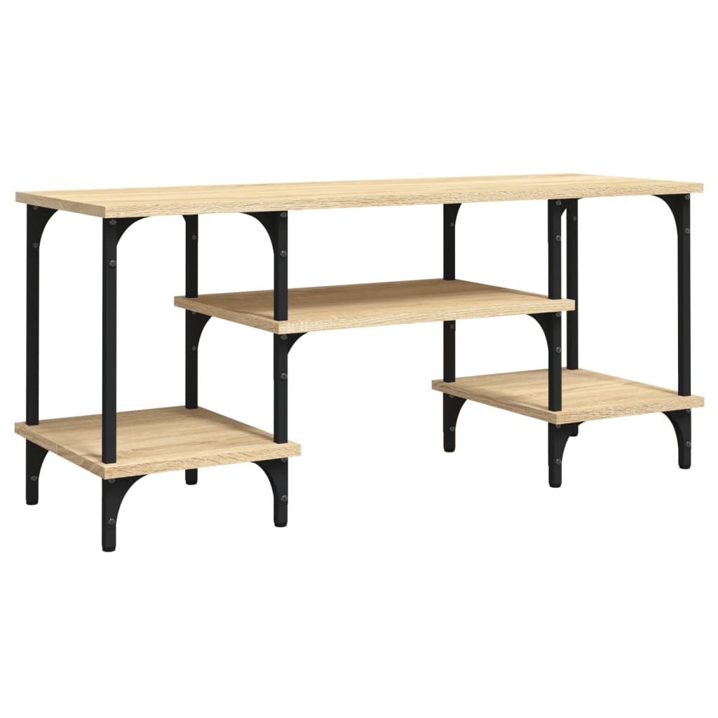 Comodă TV, stejar sonoma, 102x35x45,5 cm, lemn prelucrat GartenMobel Dekor