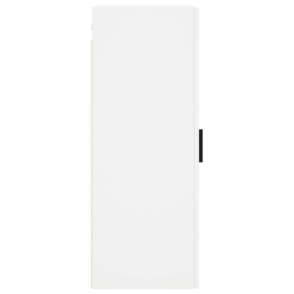 Dulap montat pe perete, alb, 34,5x34x90 cm GartenMobel Dekor