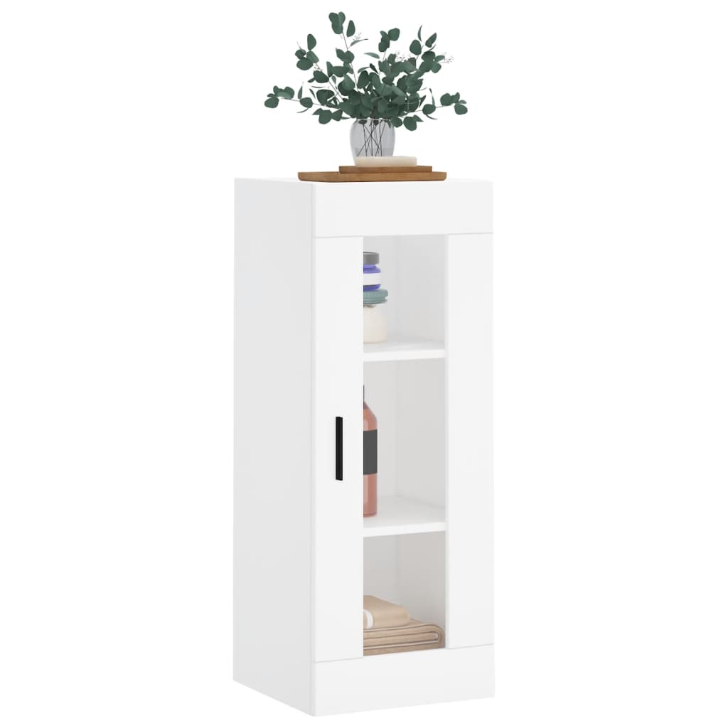 Dulap montat pe perete, alb, 34,5x34x90 cm GartenMobel Dekor