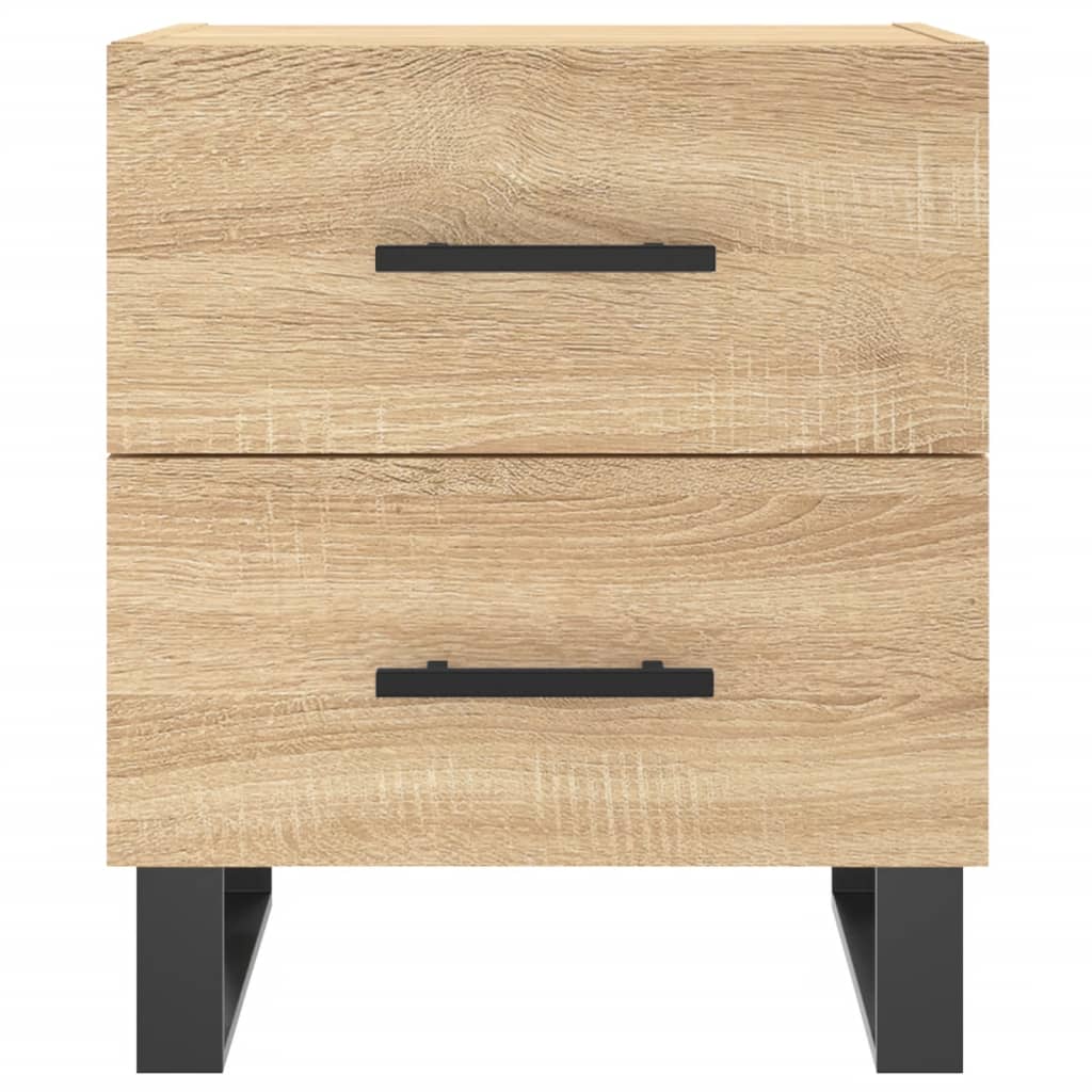 Noptiere, 2 buc., stejar sonoma, 40x35x47,5 cm, lemn compozit GartenMobel Dekor
