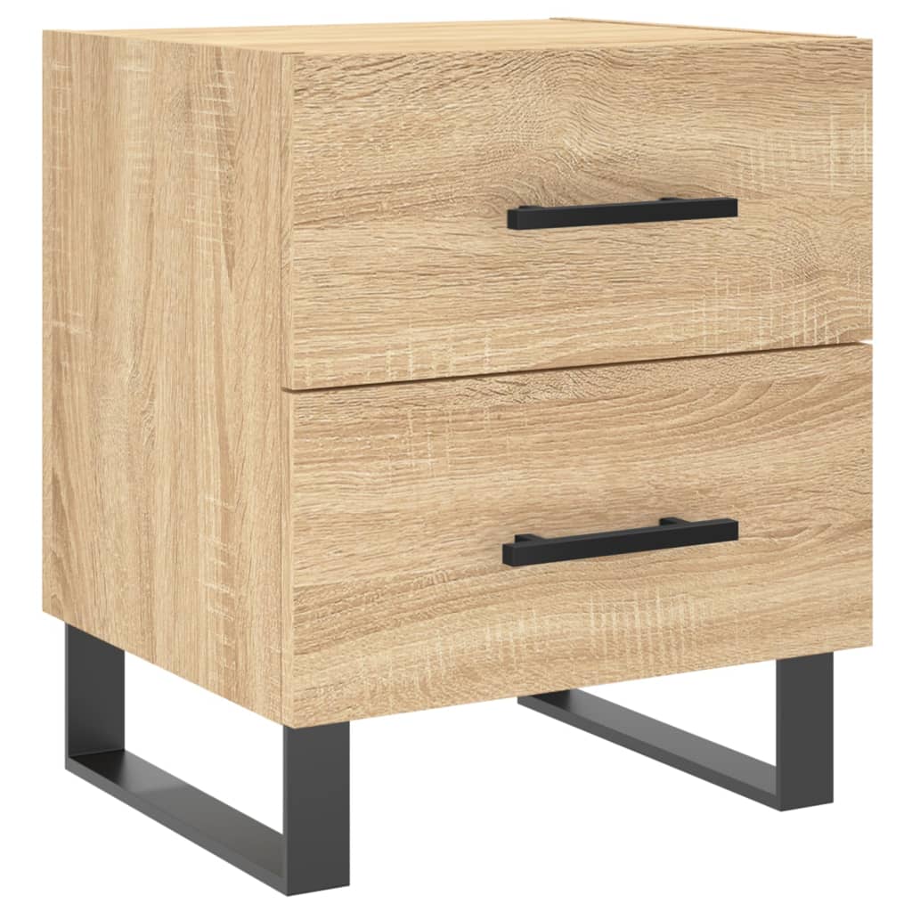 Noptiere, 2 buc., stejar sonoma, 40x35x47,5 cm, lemn compozit GartenMobel Dekor