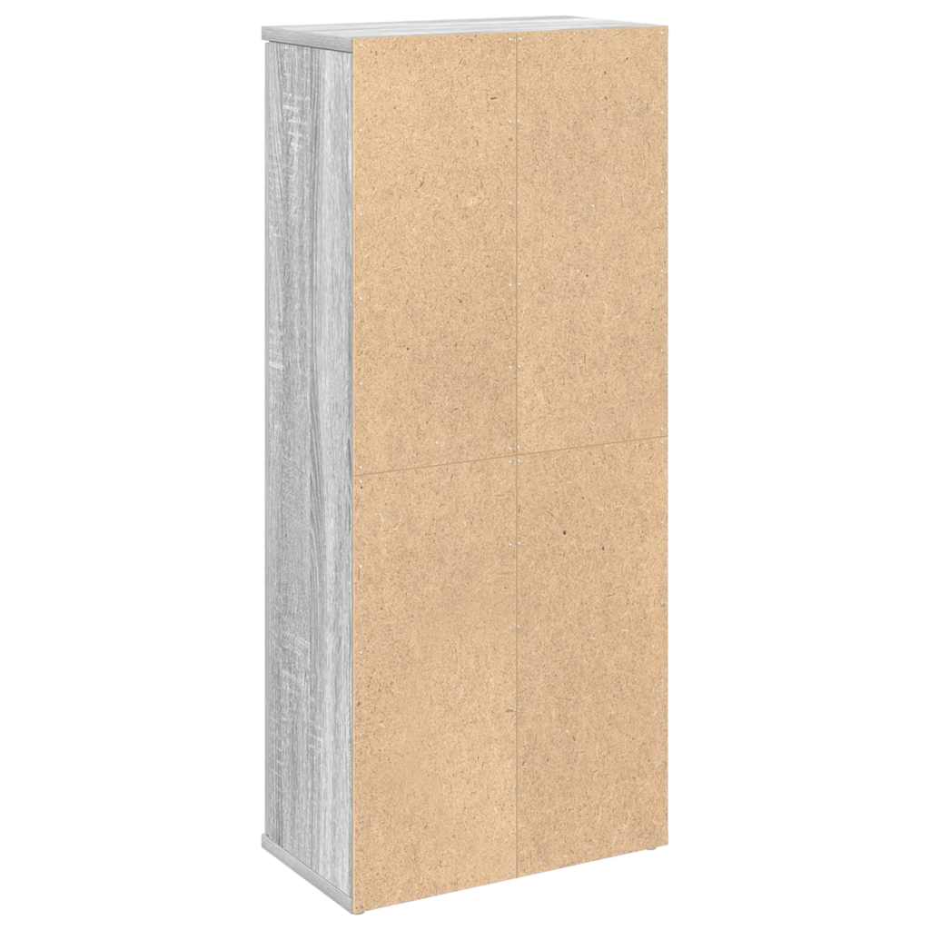 Dulap de baie cu suport role, sonoma gri, 39x22x90 cm GartenMobel Dekor