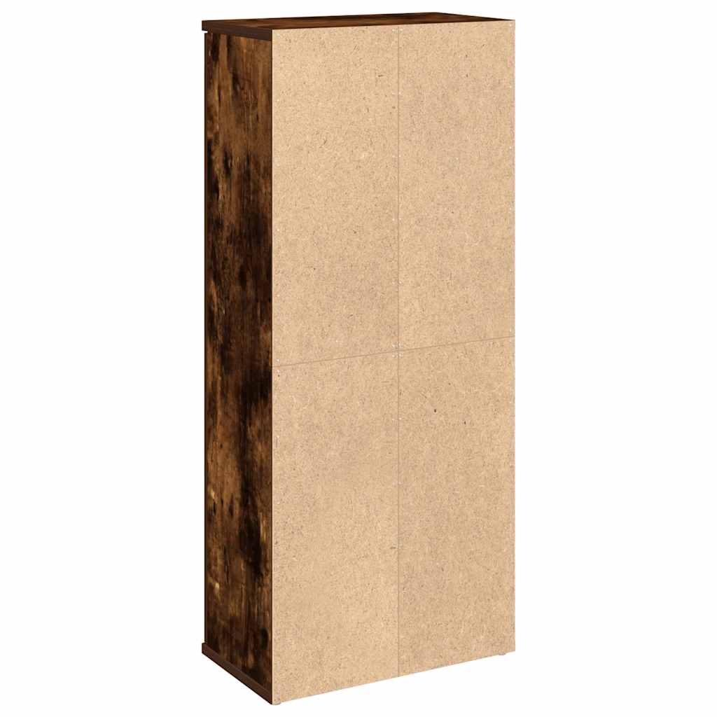Dulap de baie cu suport role, stejar fumuriu, 39x22x90 cm GartenMobel Dekor