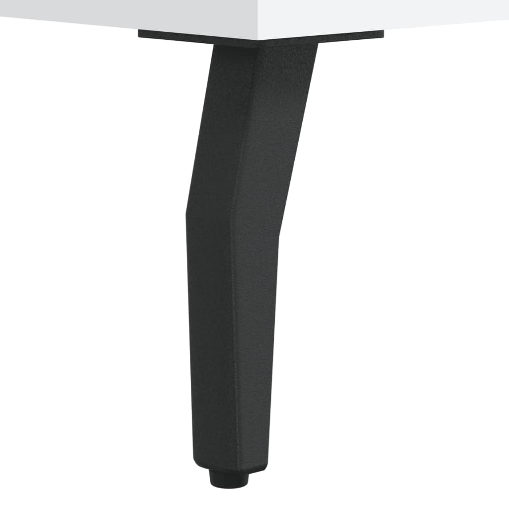 Dulap înalt, alb, 69,5x31x115 cm, lemn prelucrat GartenMobel Dekor