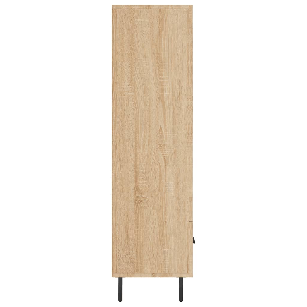 Dulap înalt, stejar Sonoma, 69,5x31x115 cm, lemn prelucrat GartenMobel Dekor