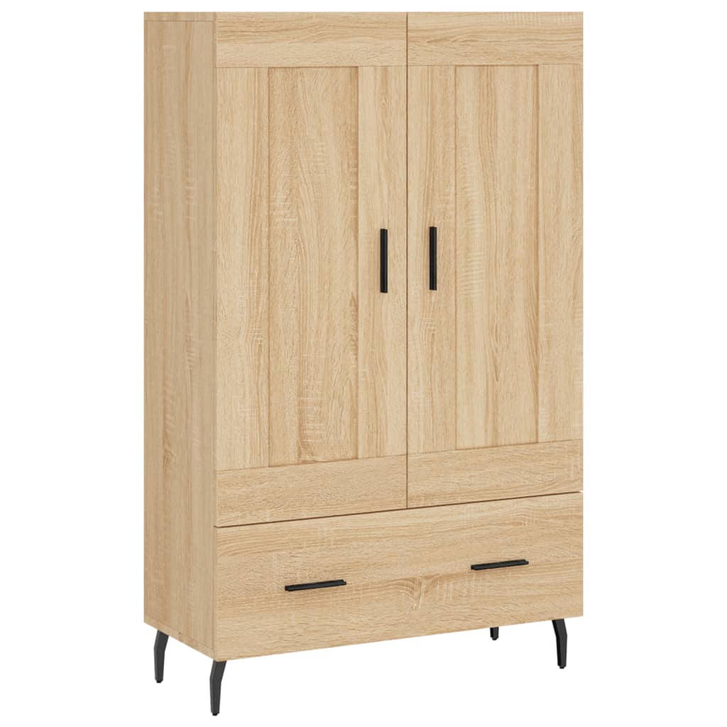 Dulap înalt, stejar Sonoma, 69,5x31x115 cm, lemn prelucrat GartenMobel Dekor