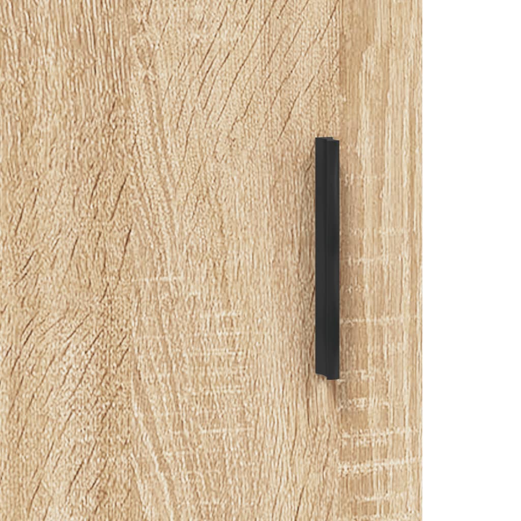 Dulap înalt, stejar Sonoma, 69,5x31x115 cm, lemn prelucrat GartenMobel Dekor