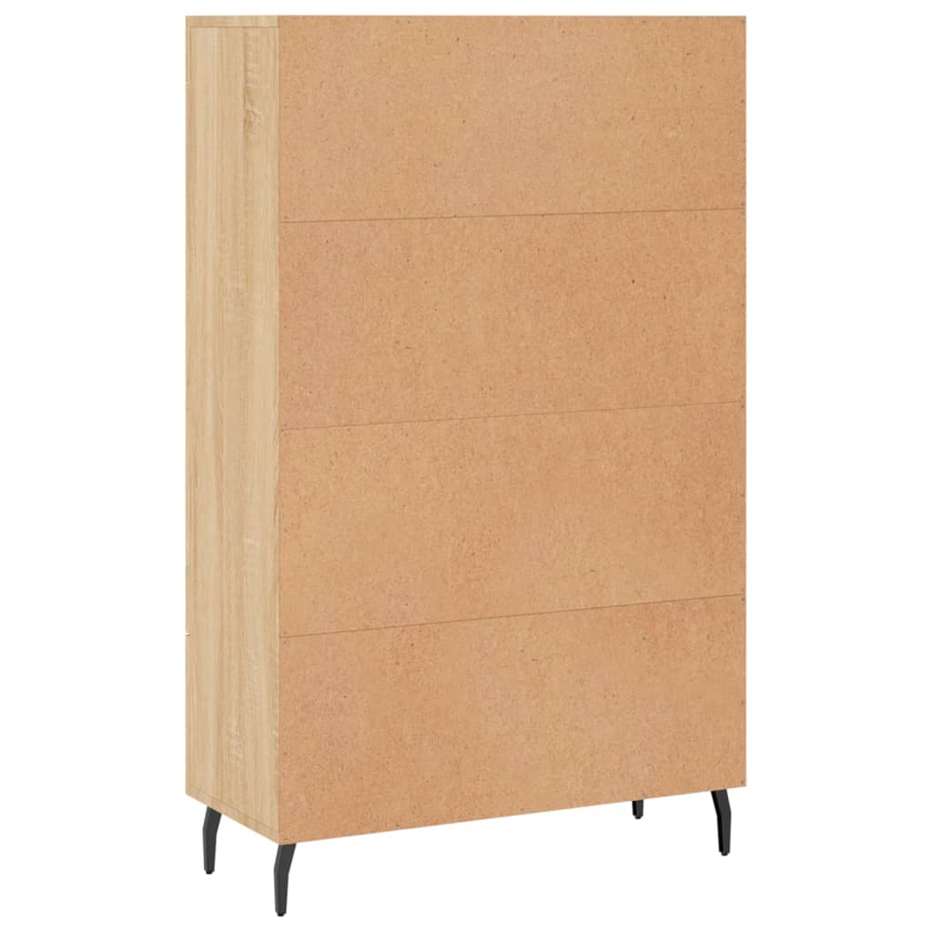 Dulap înalt, stejar Sonoma, 69,5x31x115 cm, lemn prelucrat GartenMobel Dekor