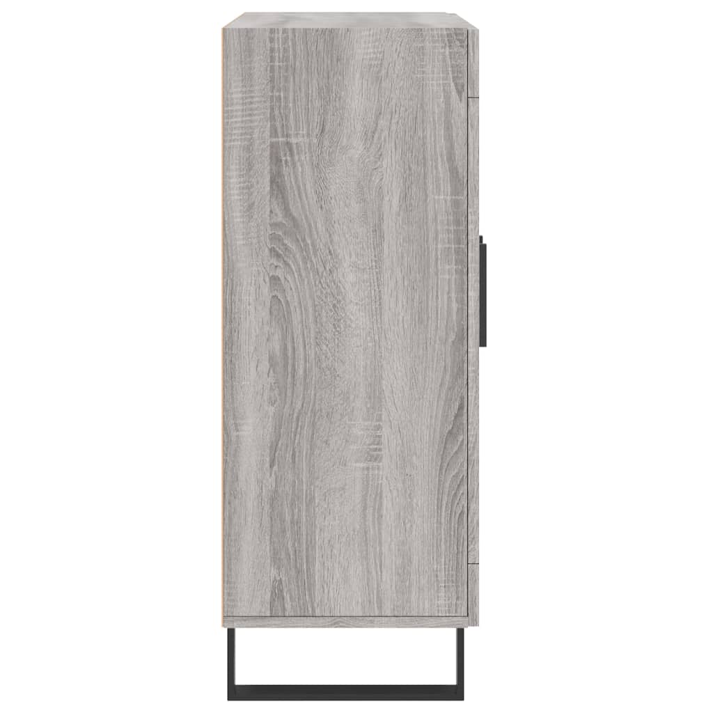 Servantă, gri sonoma, 69,5x34x90 cm, lemn compozit GartenMobel Dekor