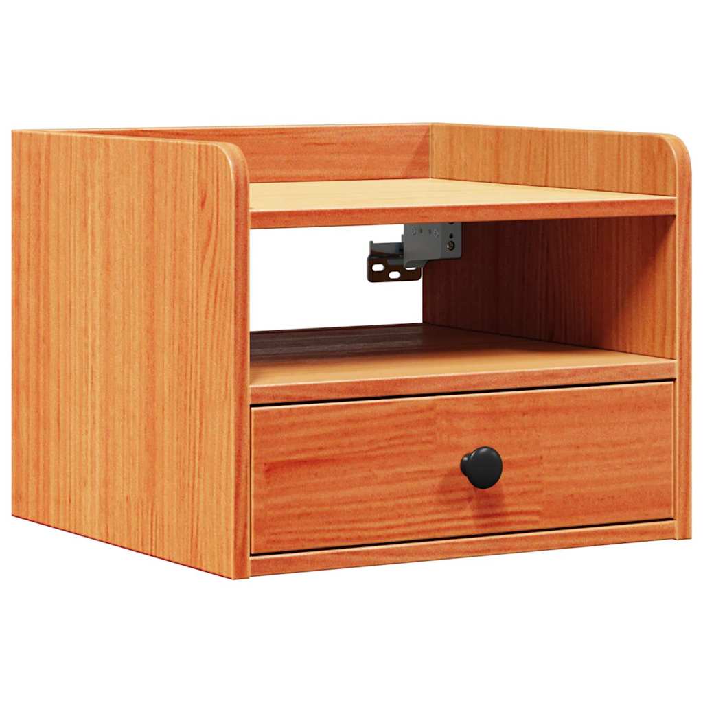 Noptieră Maro ceruit 38 x 36 x 29.5 cm Lemn de brad solid GartenMobel Dekor