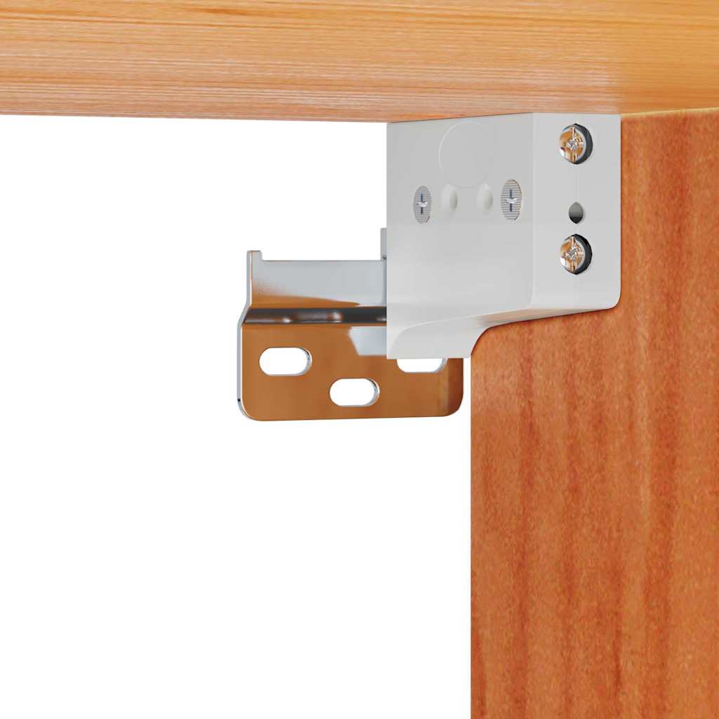 Noptieră Maro ceruit 38 x 36 x 29.5 cm Lemn de brad solid GartenMobel Dekor