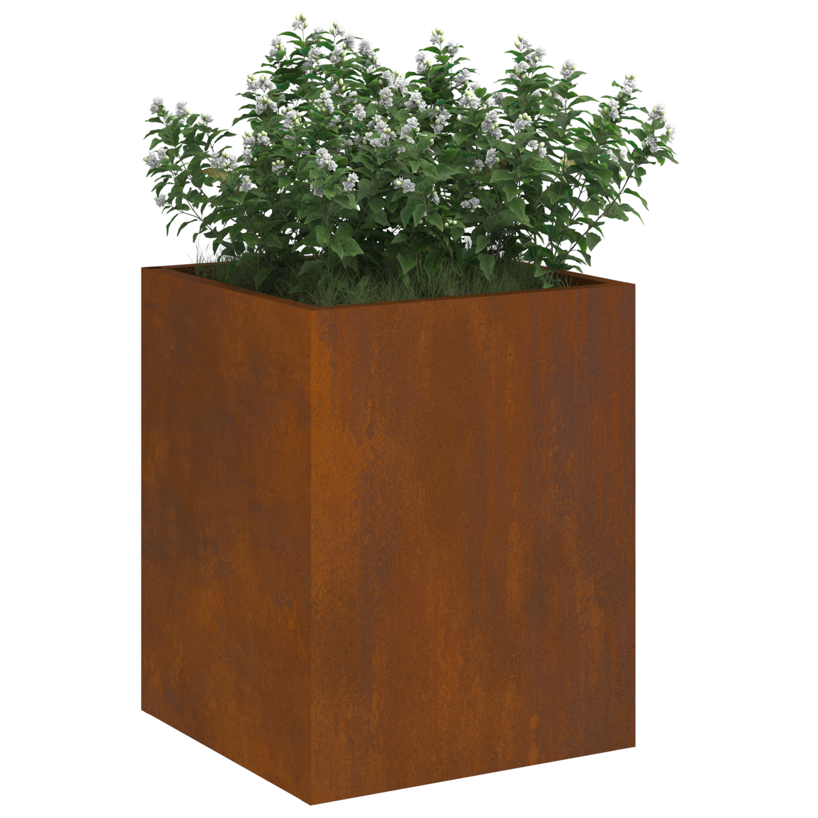 Vază pentru Grădină Ruginit 50 x 32 x 40 cm Oțel corten GartenMobel Dekor