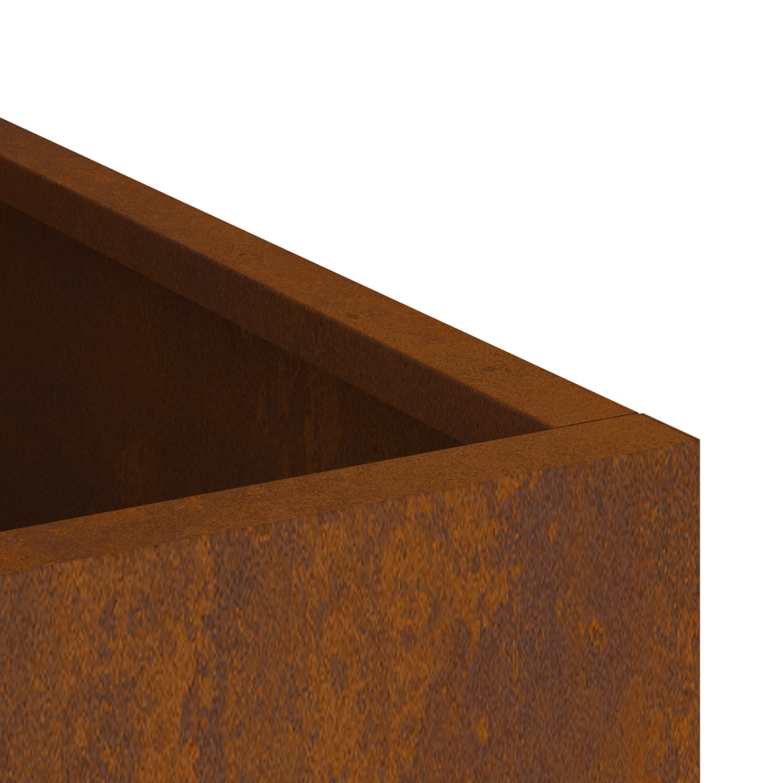 Vază pentru Grădină Ruginit 50 x 32 x 40 cm Oțel corten GartenMobel Dekor