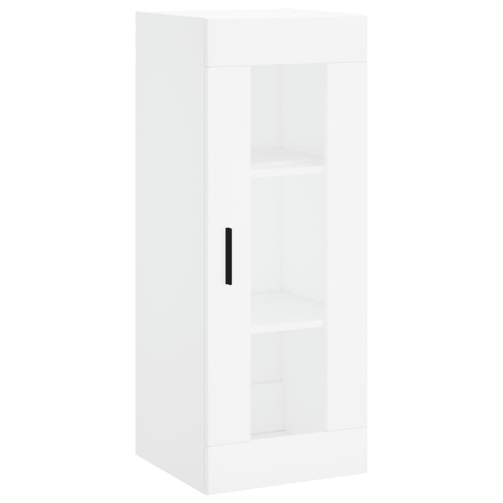 Dulap înalt, alb, 34,5x34x180 cm, lemn prelucrat GartenMobel Dekor