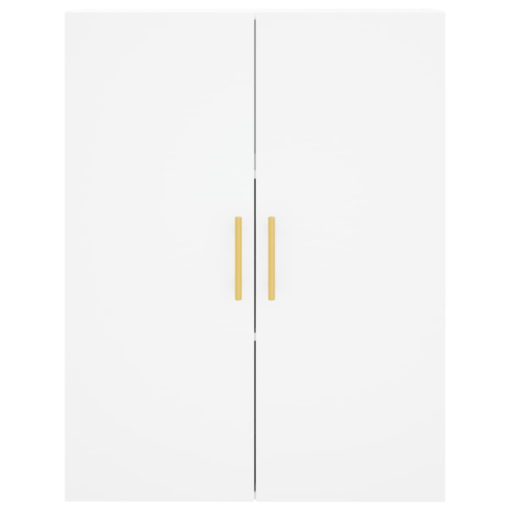 Dulap înalt, alb, 69,5x34x180 cm, lemn compozit GartenMobel Dekor