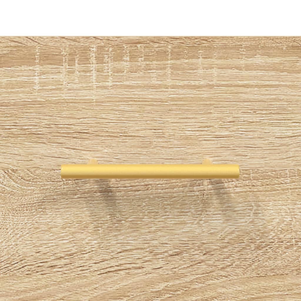 Dulap înalt, stejar sonoma, 69,5x34x180 cm, lemn compozit GartenMobel Dekor