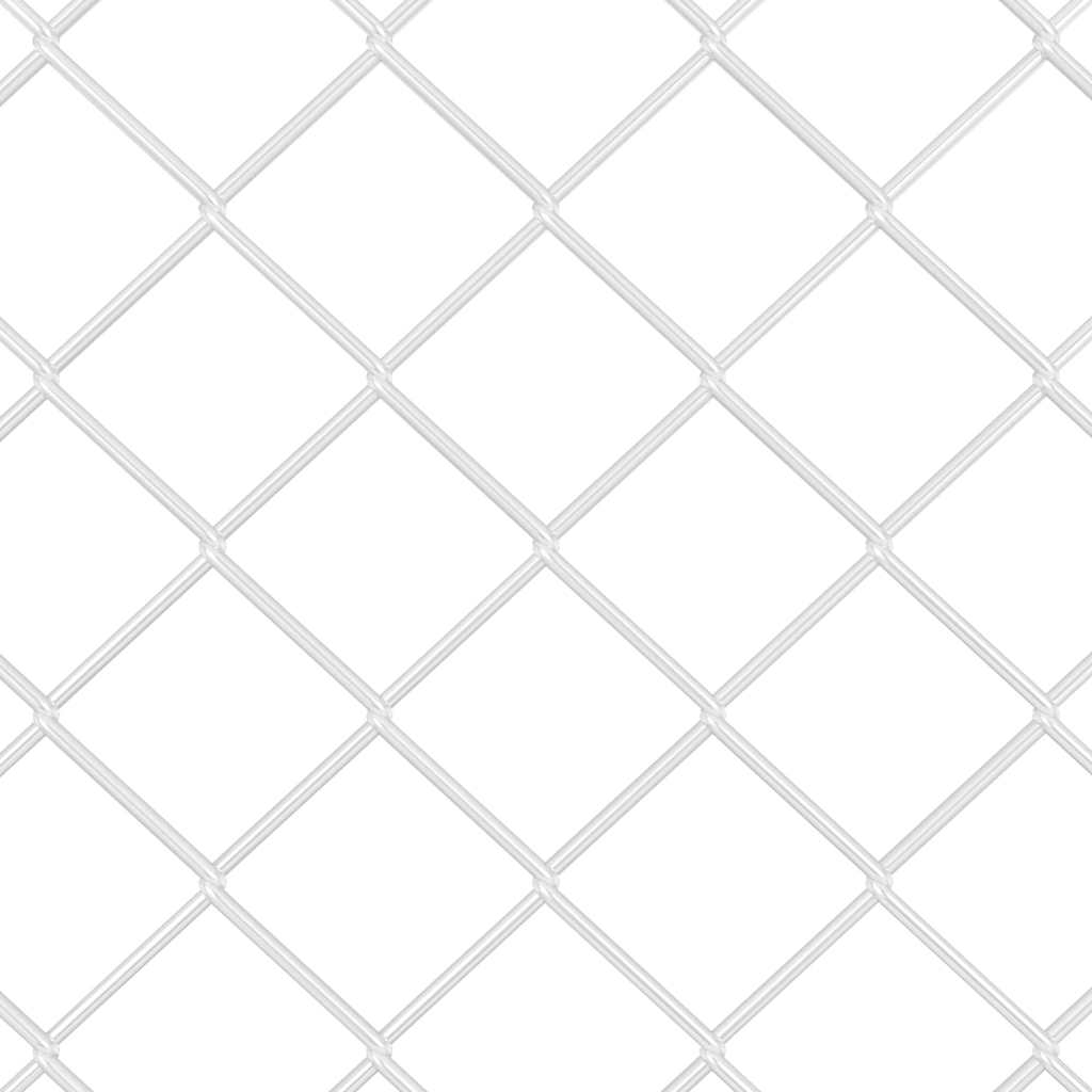 Set de Stâlpi de Gard Argintiu 25 x 1.2 m Oțel galvanizat GartenMobel Dekor