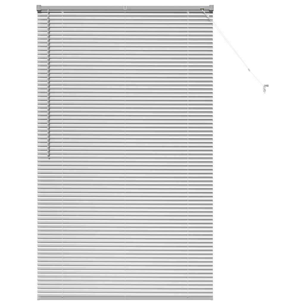 Jaluzea pentru Fereastră Argintiu 100 x 175 cm Aluminiu GartenMobel Dekor